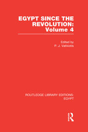 Egypt Since the Revolution (RLE Egypt) book cover