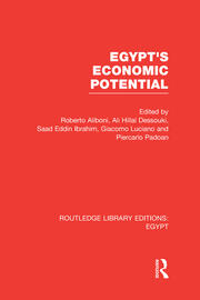 Egypt's Economic Potential (RLE Egypt) book cover