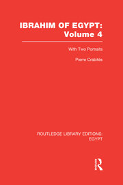 Ibrahim of Egypt (RLE Egypt) book cover