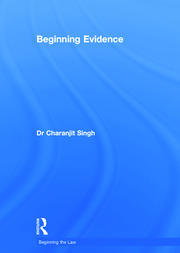 Beginning Evidence book cover
