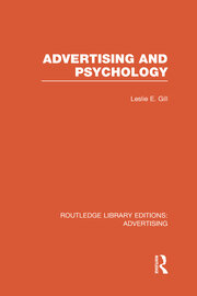 Advertising and Psychology book cover
