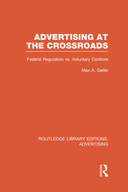 Advertising at the Crossroads book cover