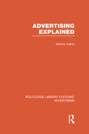 Advertising Explained book cover