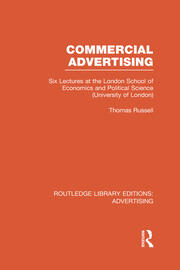 Commercial Advertising book cover