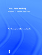 Detox Your Writing: Strategies for doctoral researchers book cover