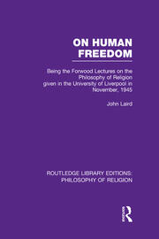 On Human Freedom: Being the Forwood Lectures on the Philosophy of Religion given in the University of Liverpool in November, 1945 book cover