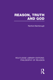 Reason, Truth and God book cover