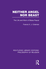 Neither Angel nor Beast: The Life and Work of Blaise Pascal book cover