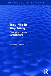 Inquiries in Psychiatry: Clinical and Social Investigations book cover