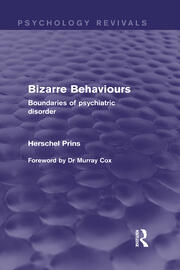 Bizarre Behaviours: Boundaries of Psychiatric Disorder book cover
