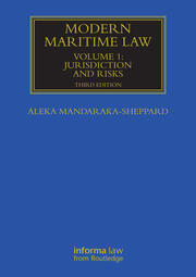 Modern Maritime Law (Volume 1): Jurisdiction and Risks book cover