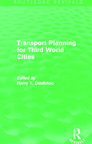 Transport Planning for Third World Cities (Routledge Revivals) book cover