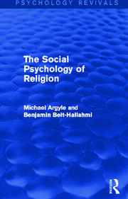The Social Psychology of Religion book cover