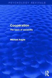 Cooperation: The Basis of Sociability book cover