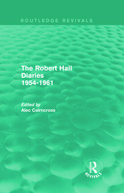 The Robert Hall Diaries 1954-1961 (Routledge Revivals) book cover
