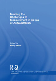 Meeting the Challenges to Measurement in an Era of Accountability book cover