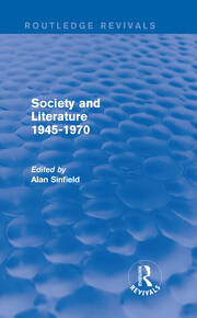 Society and Literature 1945-1970 (Routledge Revivals) book cover