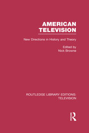 American Television: New Directions in History and Theory book cover