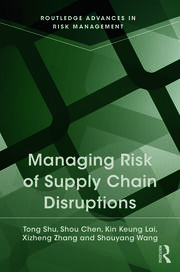 Managing Risk of Supply Chain Disruptions book cover