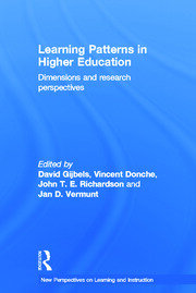 Learning Patterns in Higher Education: Dimensions and research perspectives book cover