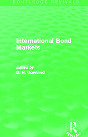 International Bond Markets (Routledge Revivals) book cover