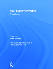 Real Estate Concepts: A Handbook book cover