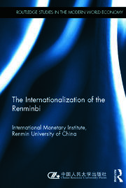 The Internationlization of the Renminbi book cover