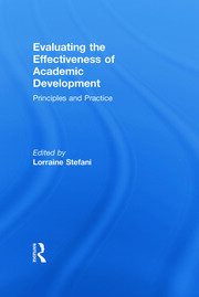 Evaluating the Effectiveness of Academic Development: Principles and Practice book cover
