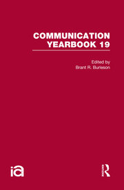 Communication Yearbook 19 book cover