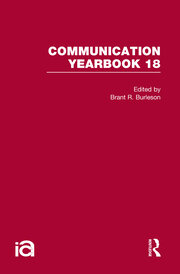 Communication Yearbook 18 book cover