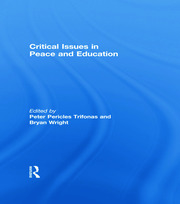 Critical Issues in Peace and Education book cover