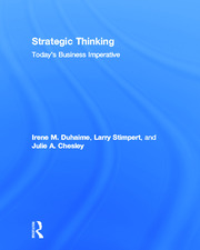 Strategic Thinking: Today’s Business Imperative book cover