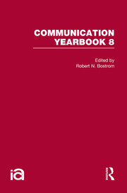 Communication Yearbook 8 book cover