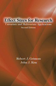 Effect Sizes for Research: Univariate and Multivariate Applications, Second Edition book cover