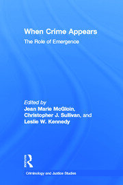 When Crime Appears: The Role of Emergence book cover