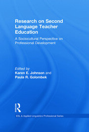 Research on Second Language Teacher Education: A Sociocultural Perspective on Professional Development book cover