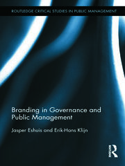 Branding in Governance and Public Management book cover