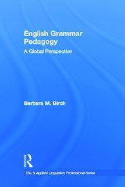 English Grammar Pedagogy: A Global Perspective book cover