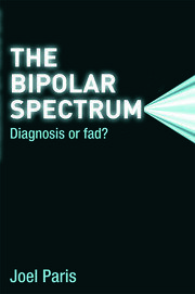 The Bipolar Spectrum: Diagnosis or Fad? book cover