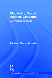 Elucidating Social Science Concepts: An Interpretivist Guide book cover