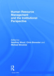 Human Resource Management and the Institutional Perspective book cover