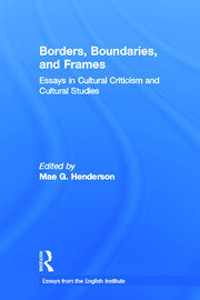 Borders, Boundaries, and Frames book cover