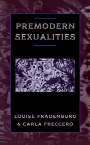 Premodern Sexualities book cover