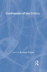 Confessions of the Critics: North American Critics' Autobiographical Moves book cover