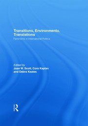 Transitions Environments Translations: Feminisms in International Politics book cover