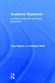 Academic Keywords: A Devil's Dictionary for Higher Education book cover