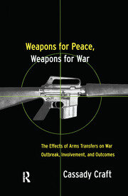 Weapons for Peace, Weapons for War: The Effect of Arms Transfers on War Outbreak, Involvement and Outcomes book cover