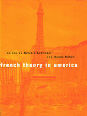 French Theory in America book cover