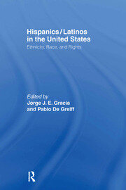 Hispanics/Latinos in the United States: Ethnicity, Race, and Rights book cover
