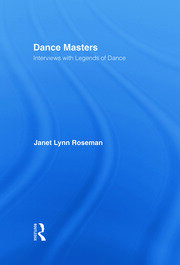 Dance Masters: Interviews with Legends of Dance book cover